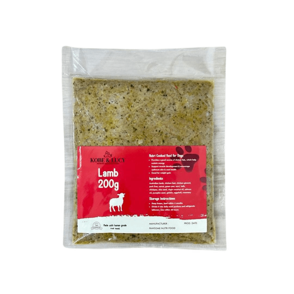 Kobe Set Lamb (200g x 7packs)